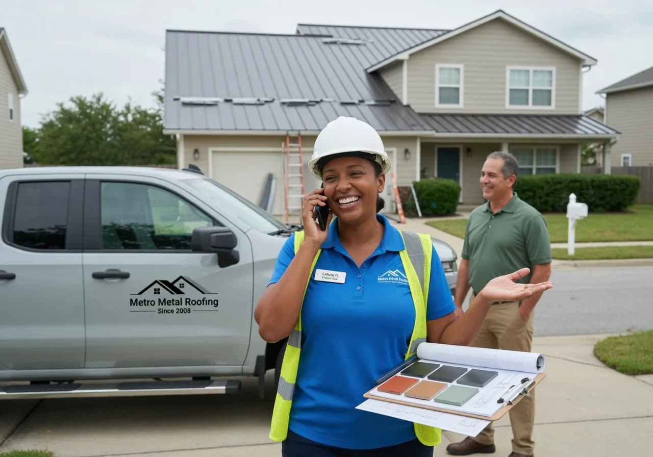 Storm Damage Metal Roof Repair in Scandia, KS